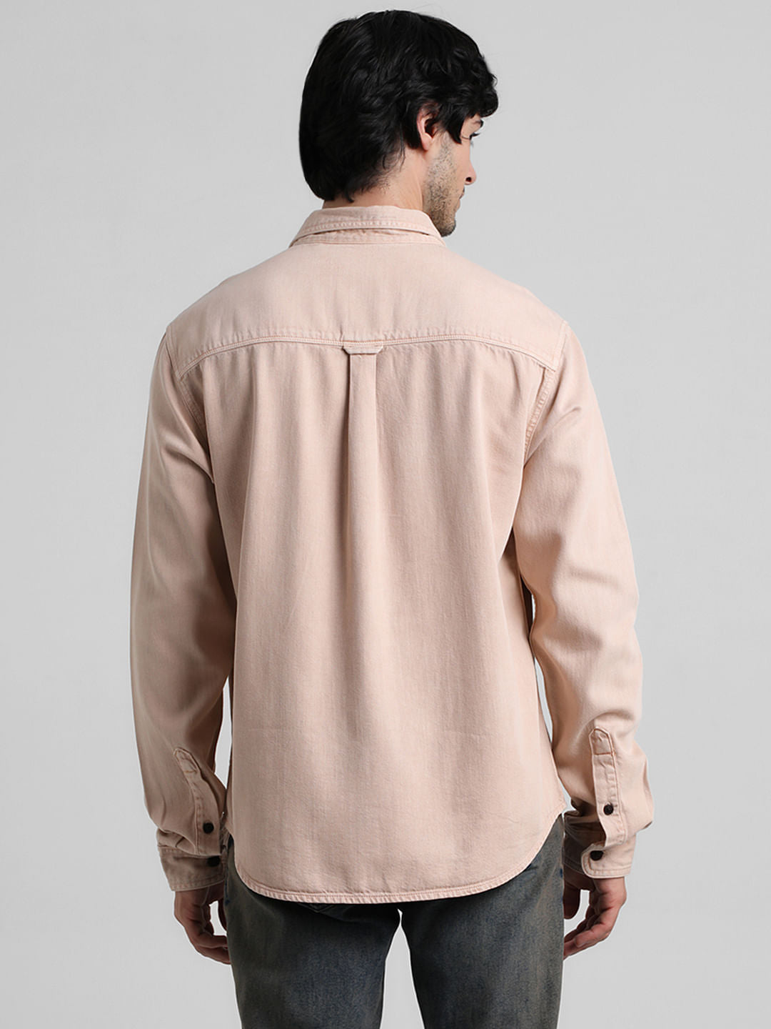 Pink Overdyed Oversized Shirt