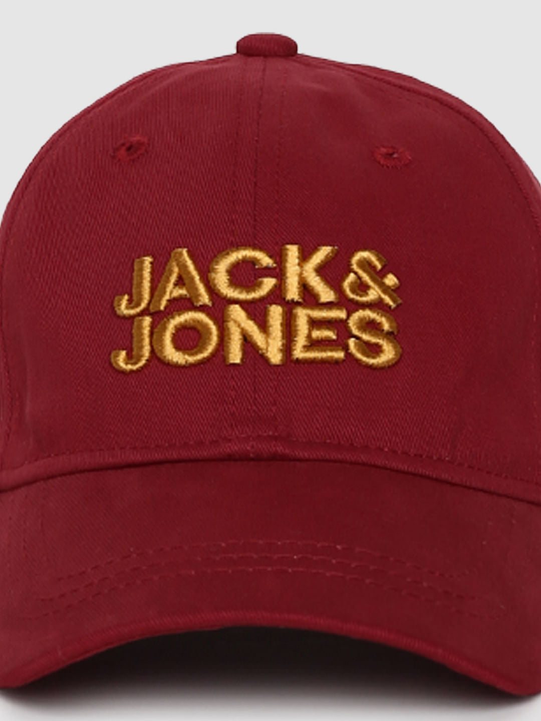 BOYS Red Logo Print Baseball Cap