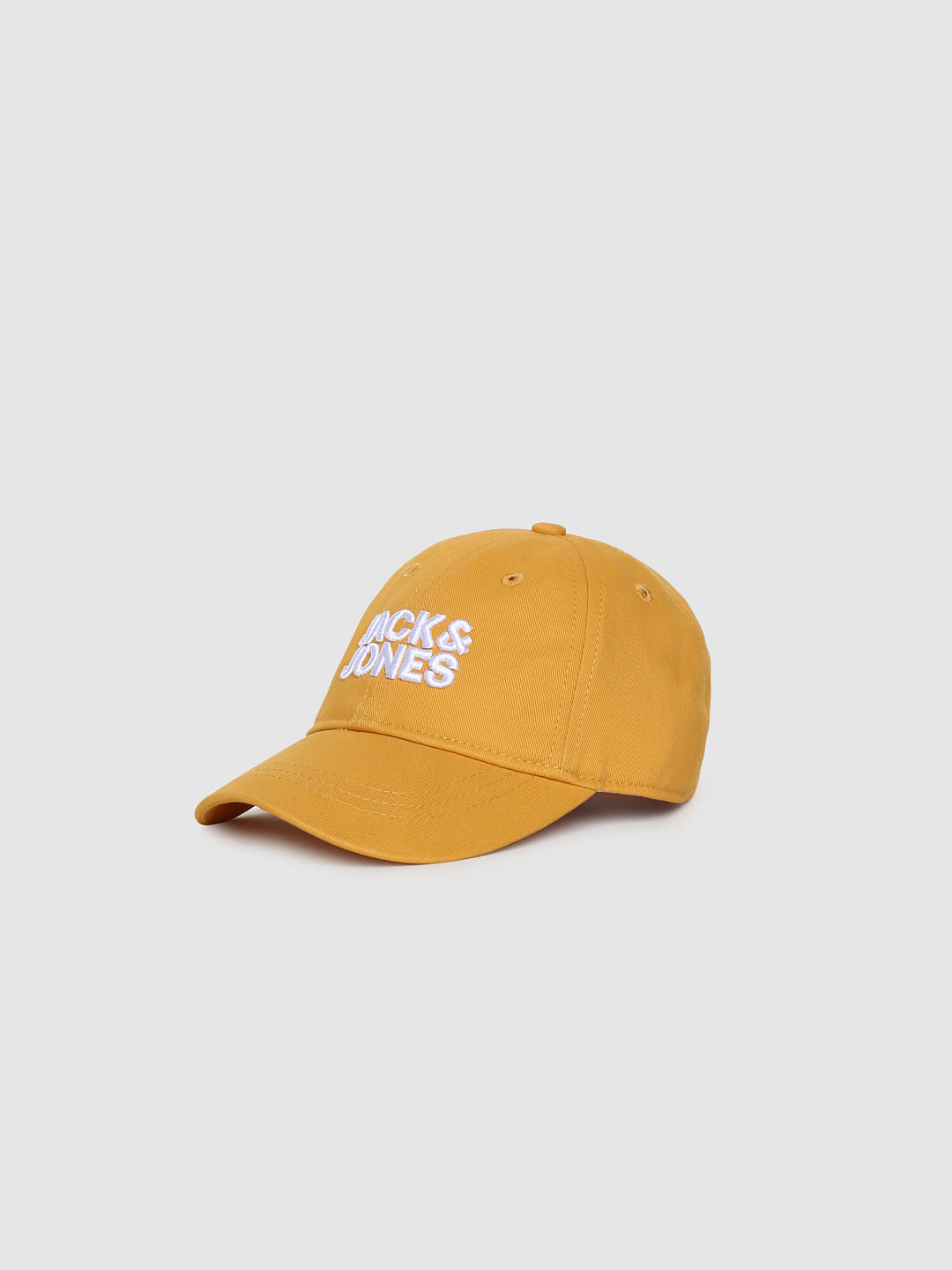 BOYS Yellow Logo Print Baseball Cap