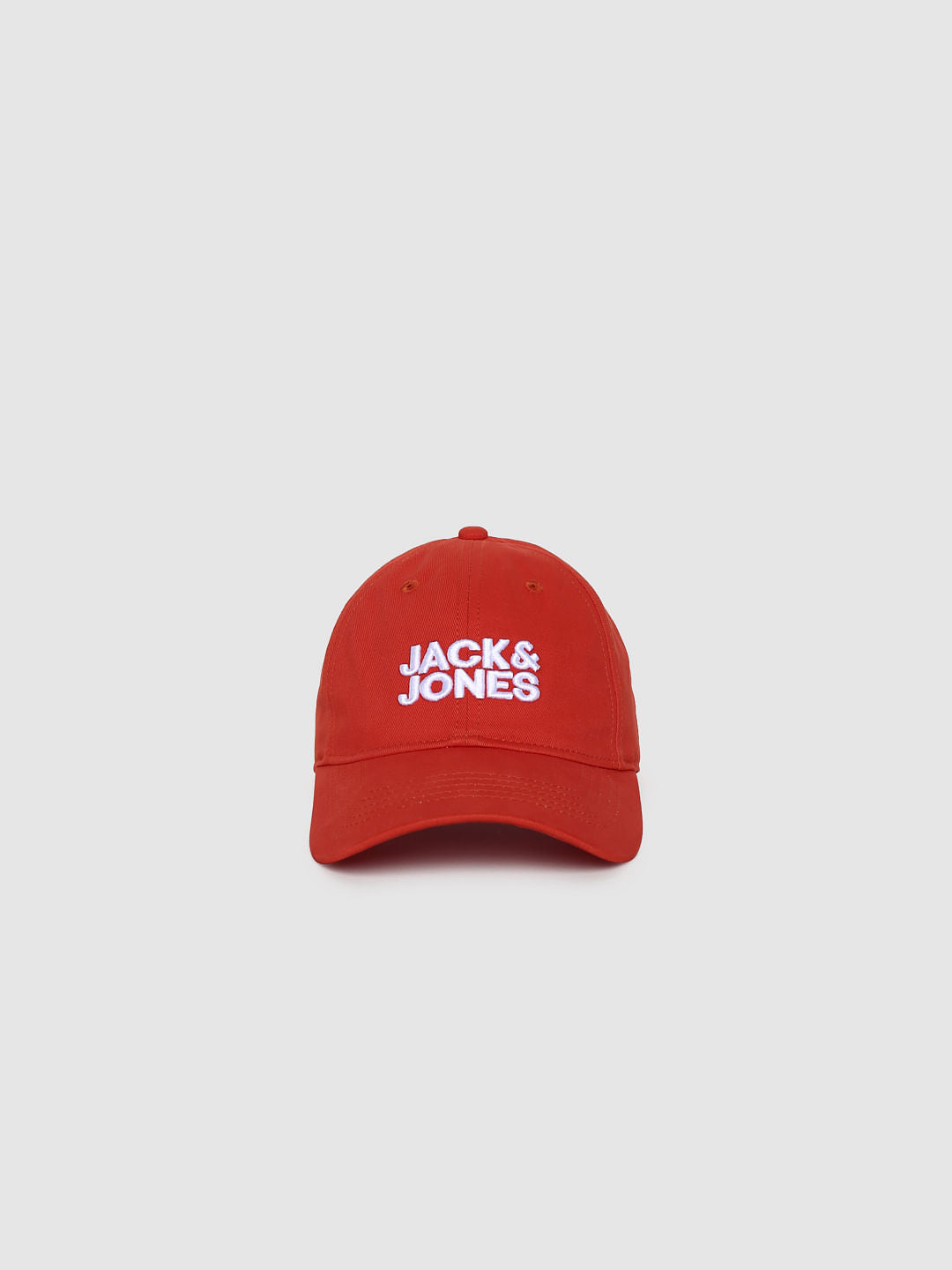 BOYS Orange Logo Print Baseball Cap