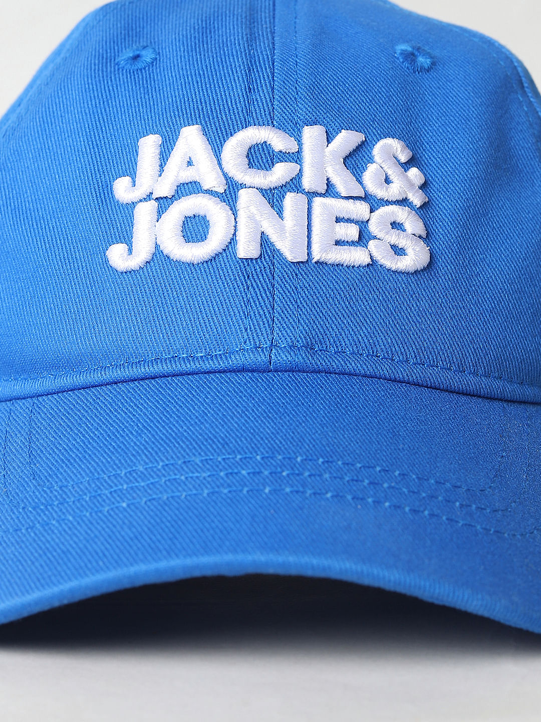 Boys Blue Logo Print Baseball Cap