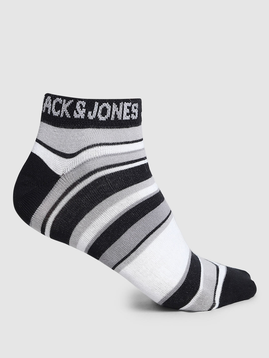 Pack of 3 Striped Ankle Length Socks