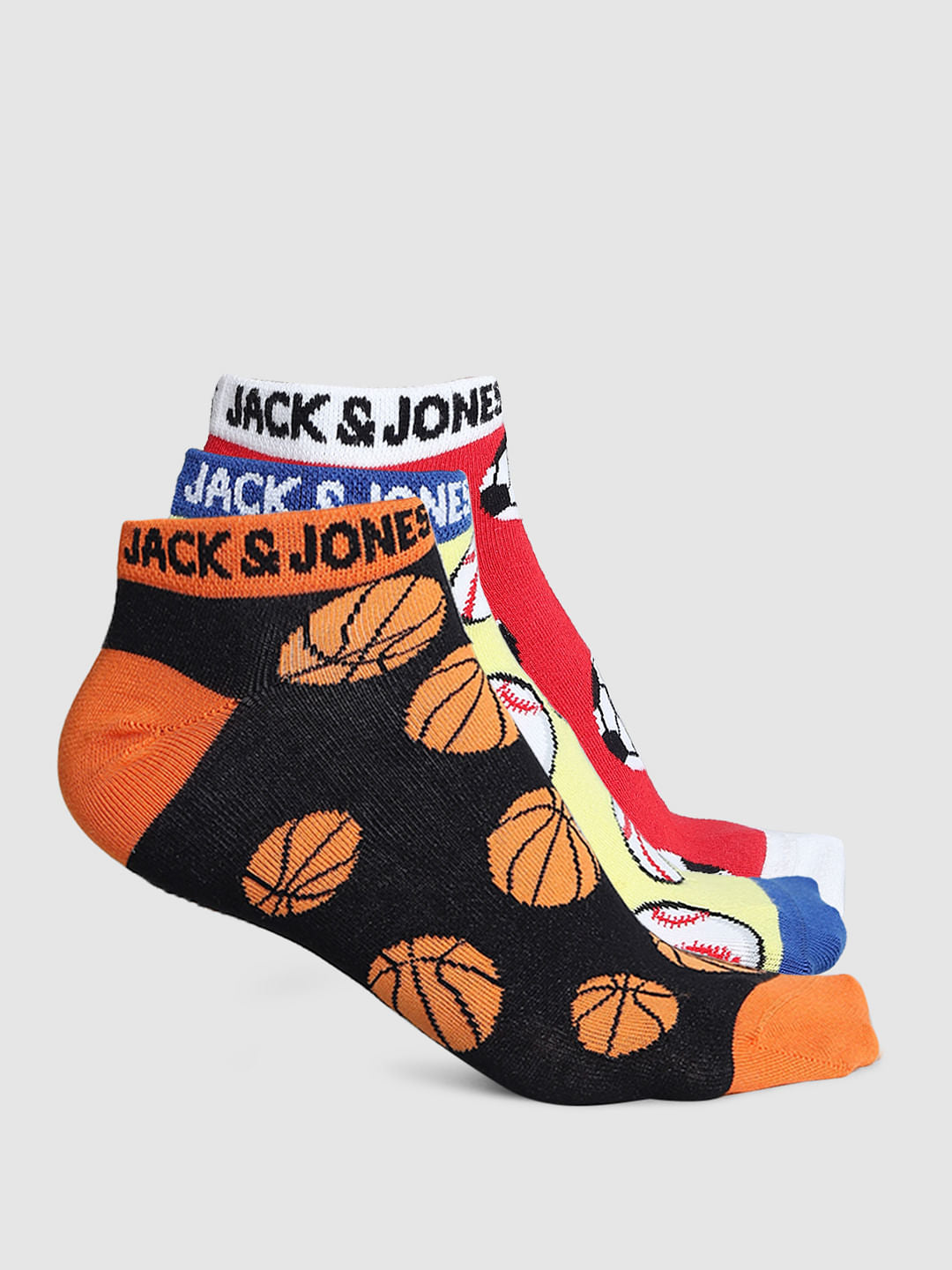 Pack Of 3 Ankle Length Socks