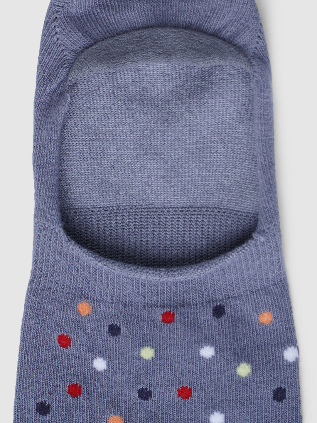 Pack of 3 Polka Dot No-Show Socks