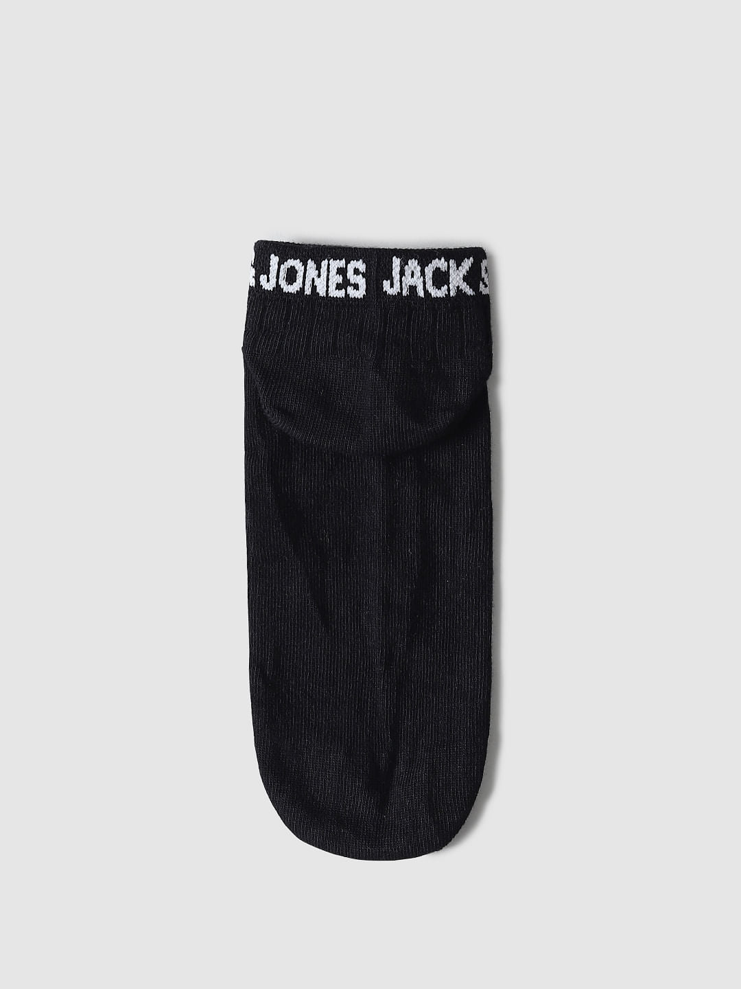 Pack of 2 Black Ankle Length Socks
