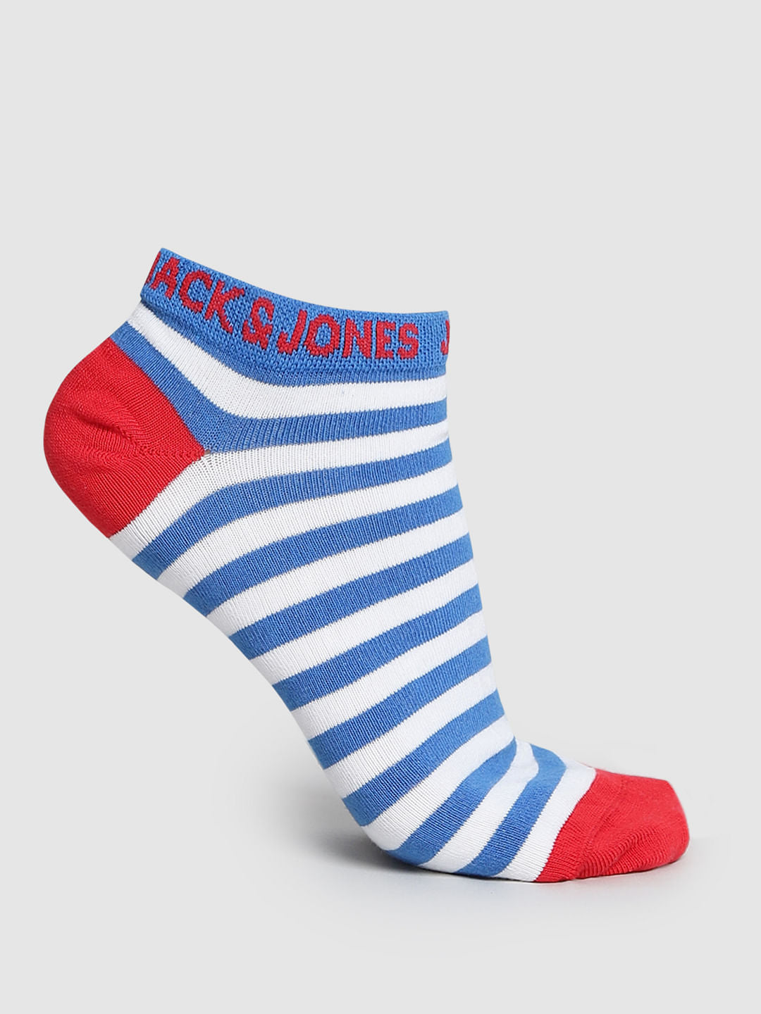 Pack of 2 Striped Ankle Length Socks