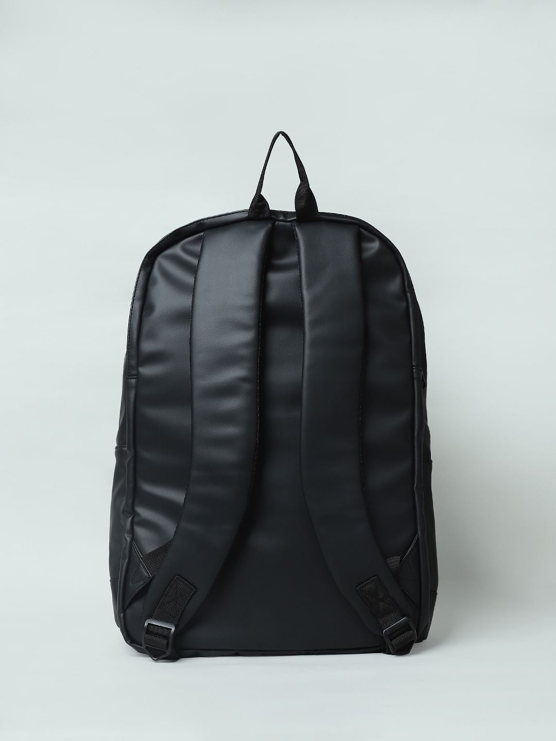 Black PU Backpack
