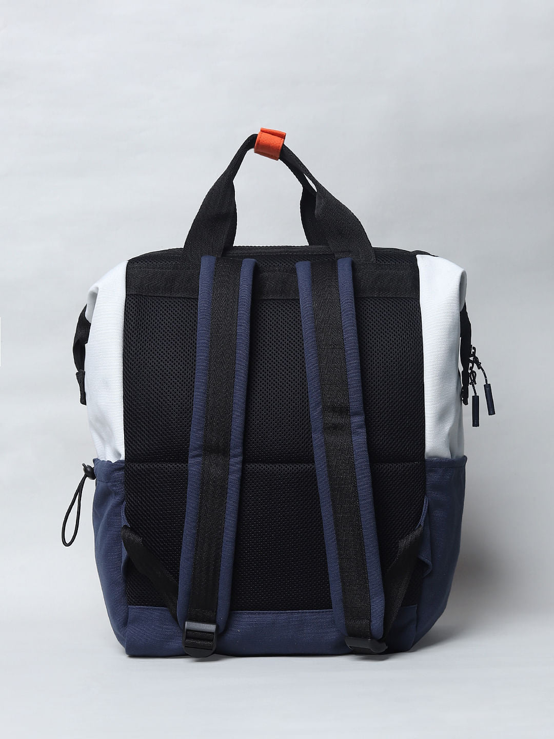 Blue Colourblocked Backpack