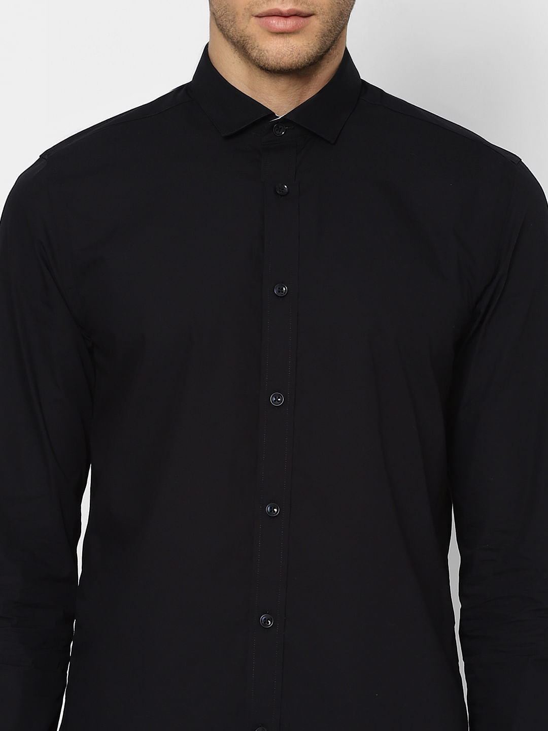 Black Full Sleeves Shirt