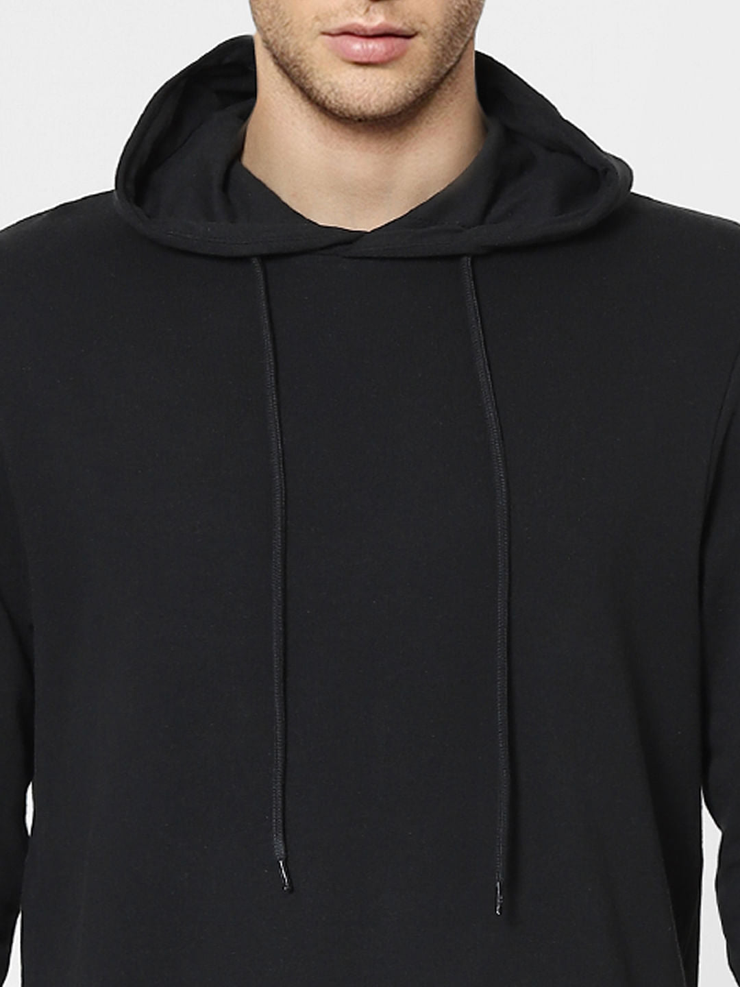 Black Hooded Sweatshirt