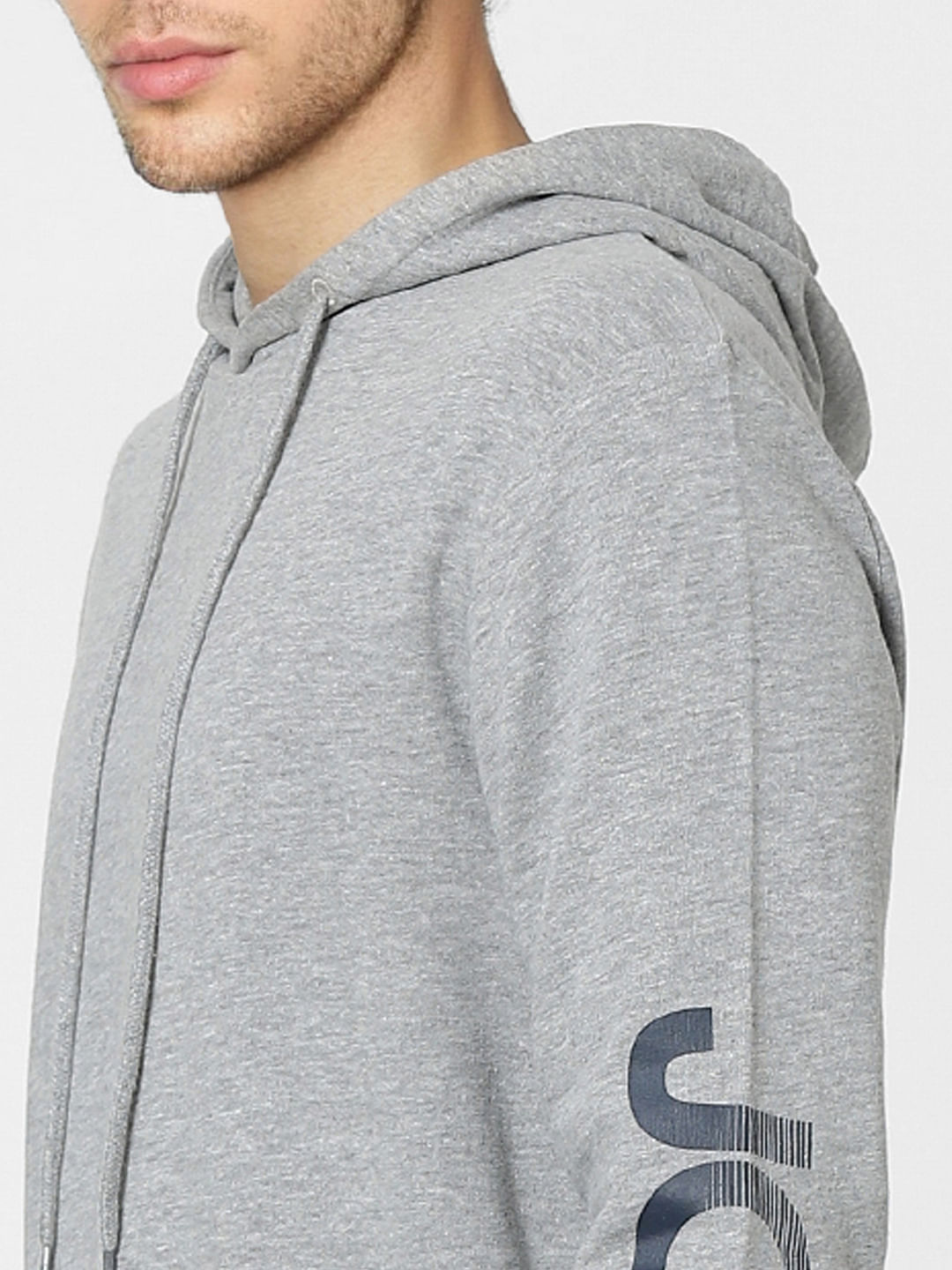 Grey Hooded Sweatshirt