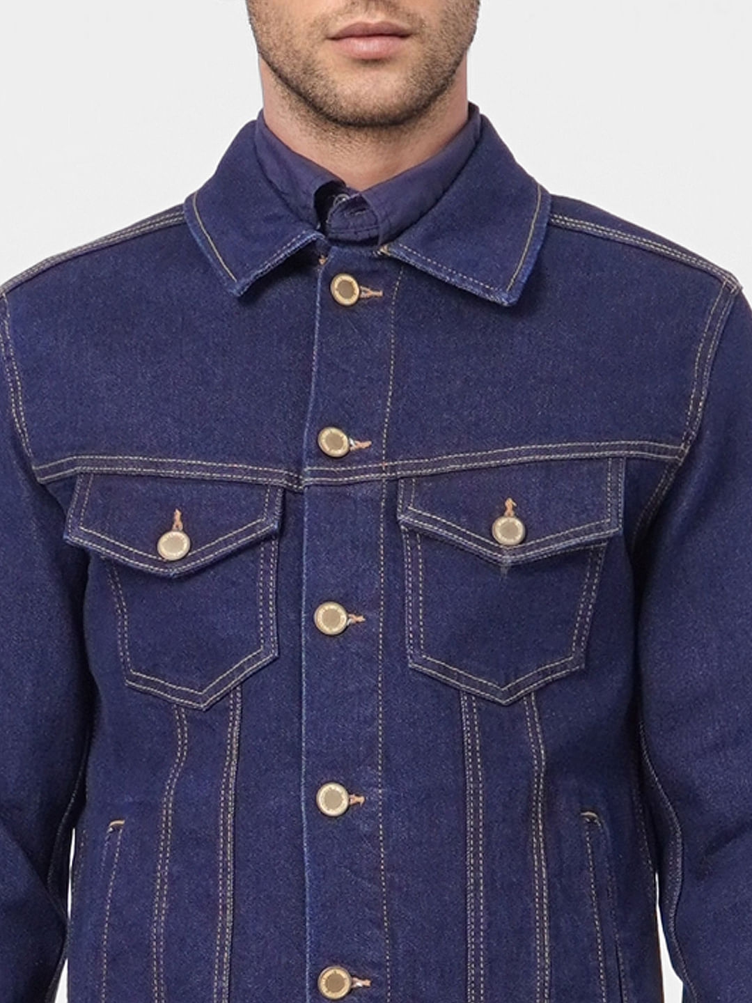 Dark Blue Denim Jacket