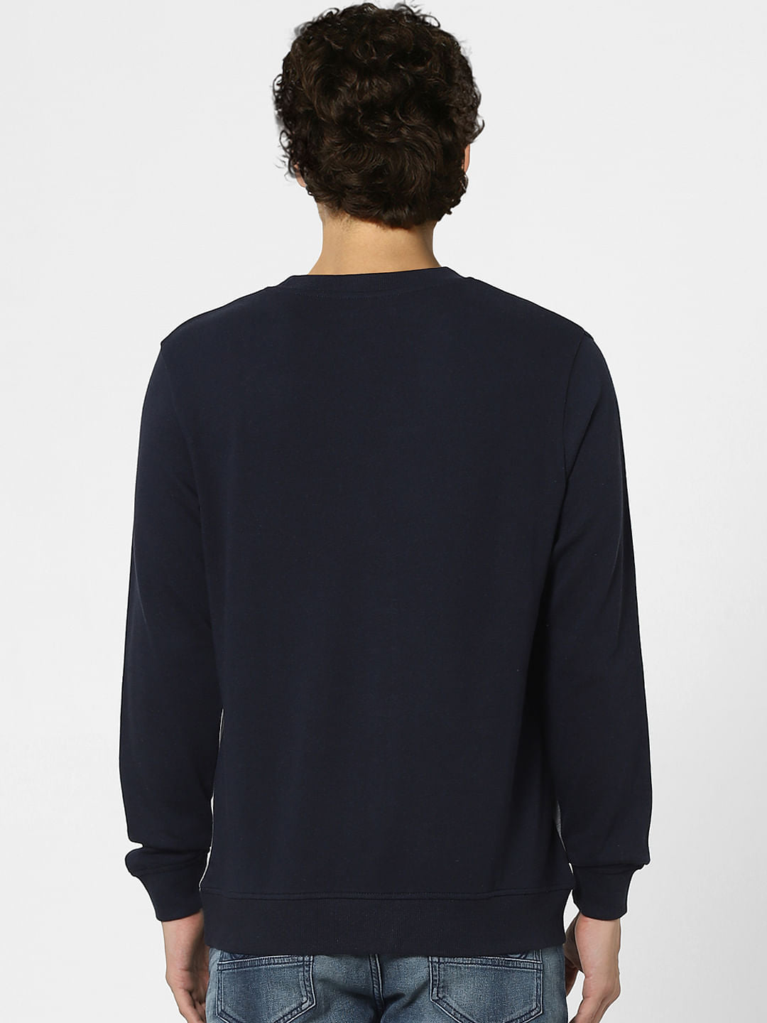 Grey Colourblocked Sweatshirt