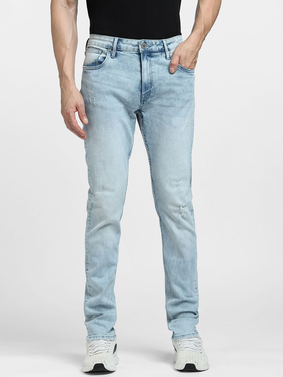 Light Blue Low Rise Liam Skinny Fit Jeans