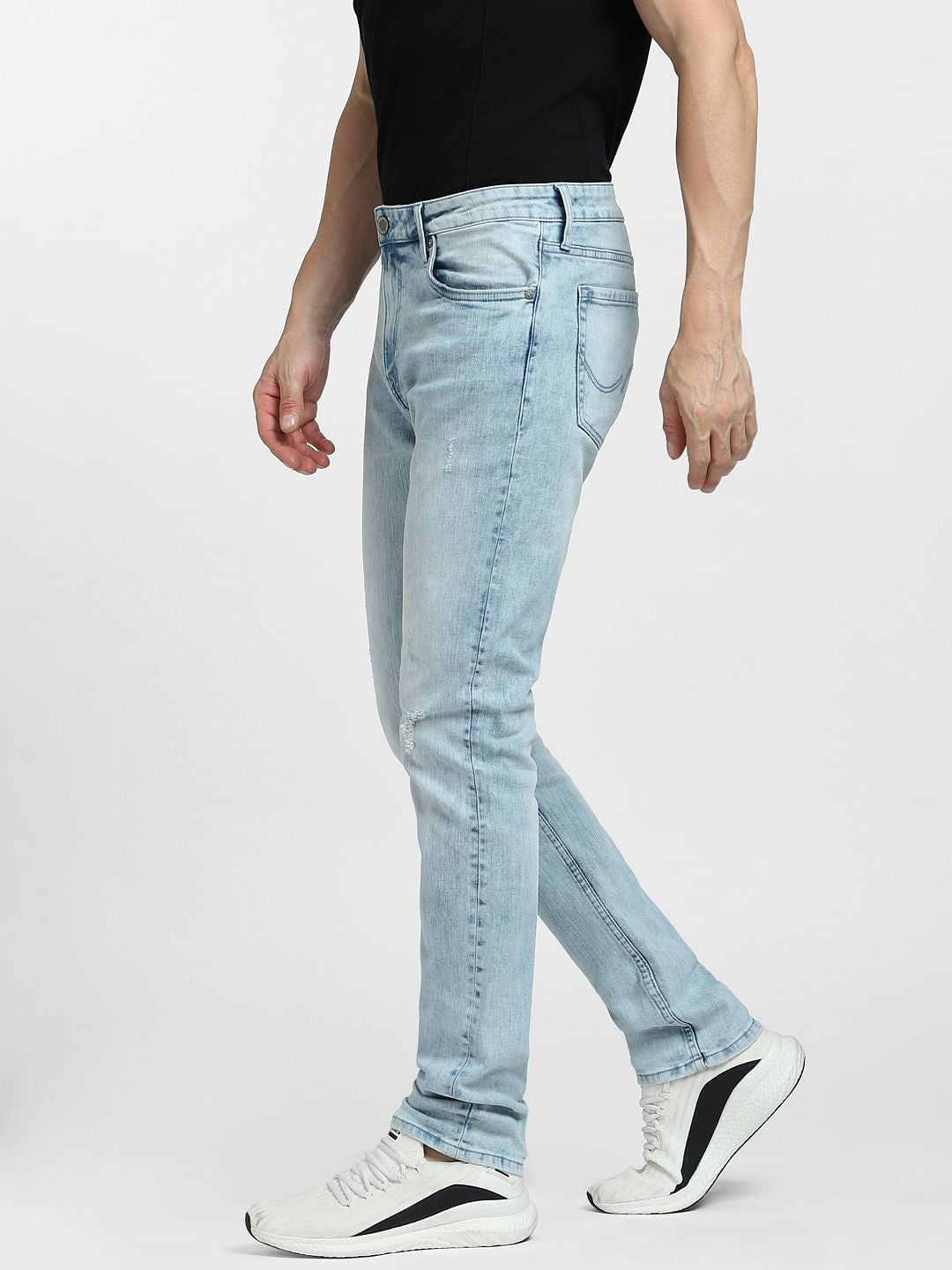 Light Blue Low Rise Liam Skinny Fit Jeans
