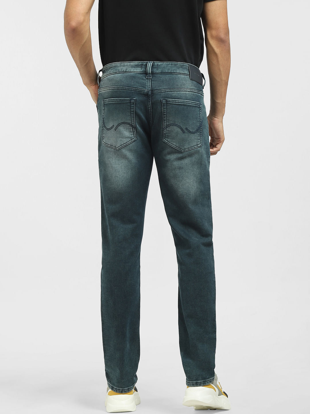 Dark Blue Low Rise Ben Skinny Jeans
