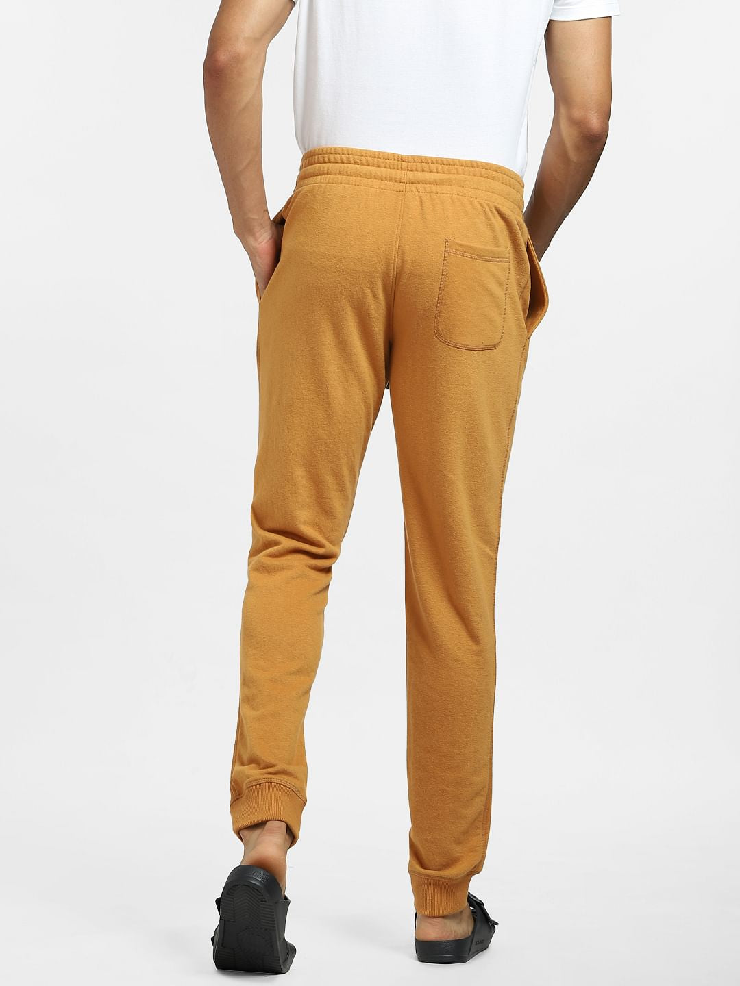 Brown Mid Rise Sweatpants