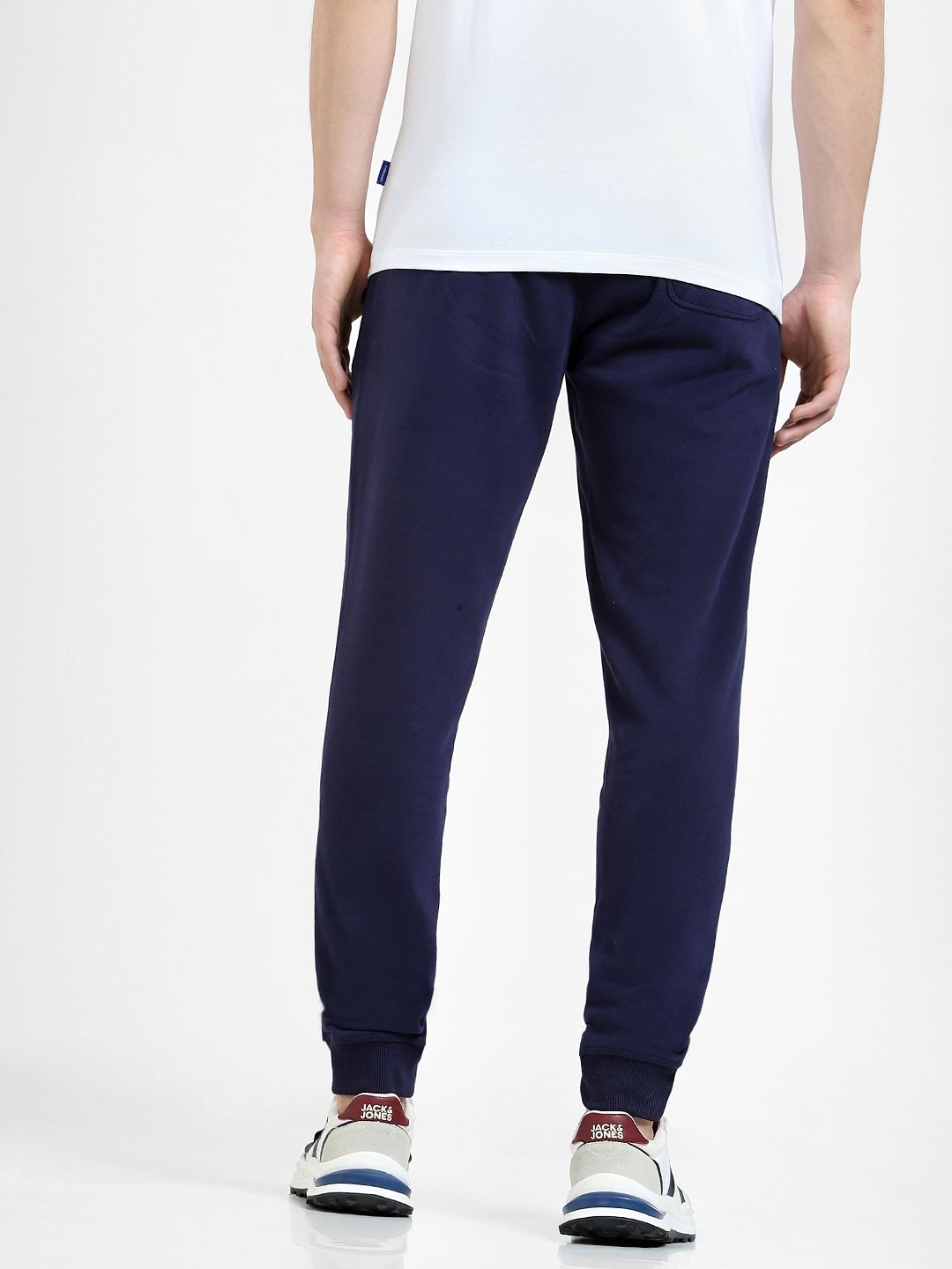 Navy Blue Drawstring Sweatpants
