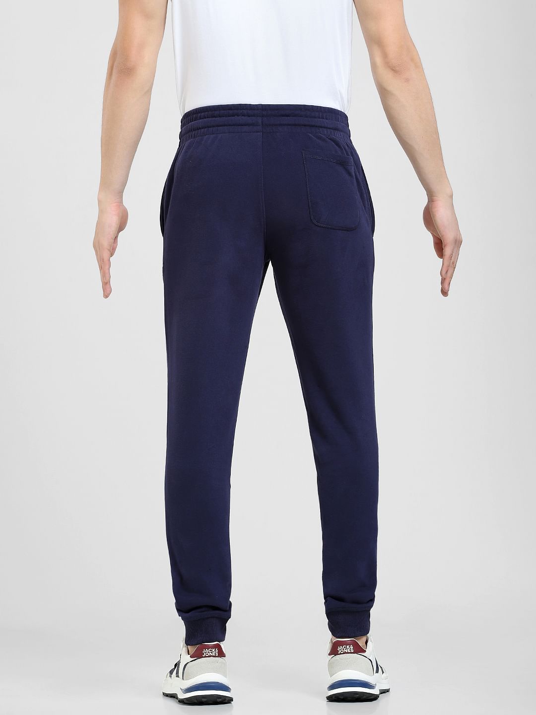 Navy Blue Drawstring Sweatpants