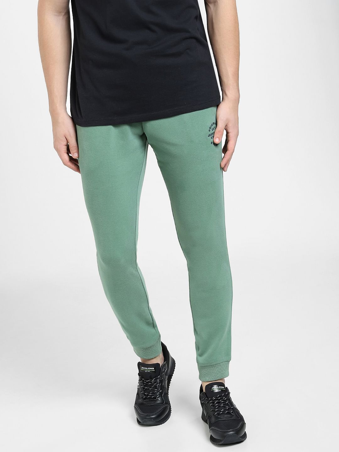 Green Drawstring Sweatpants