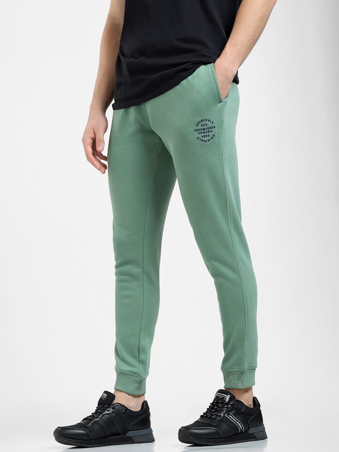 Green Drawstring Sweatpants