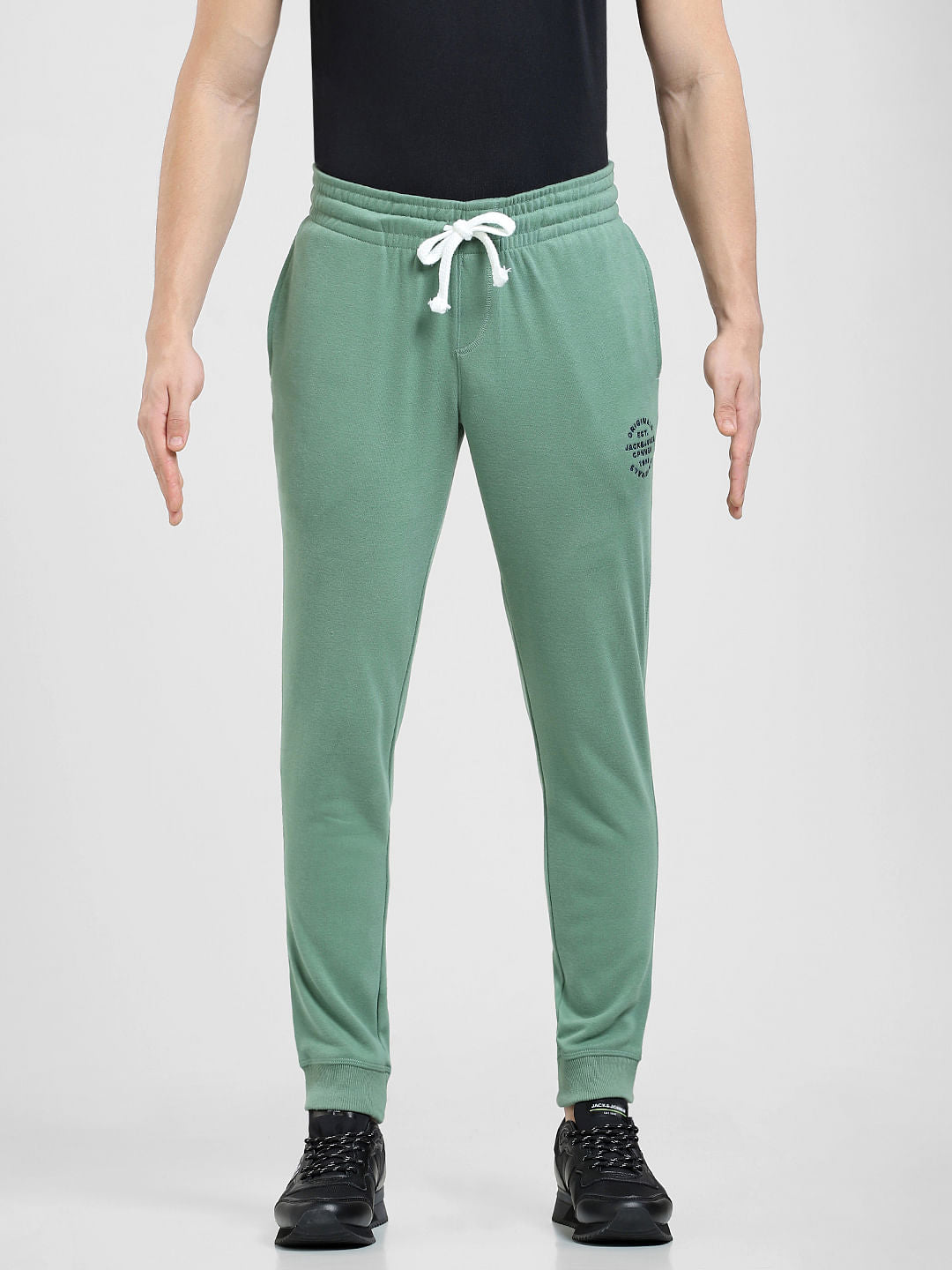 Green Drawstring Sweatpants