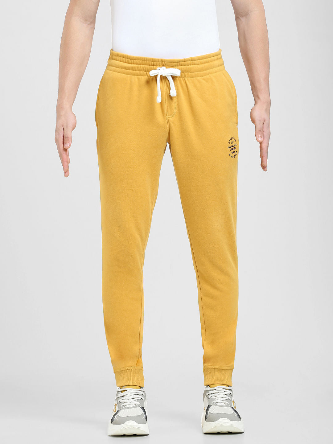 Brown Drawstring Sweatpants