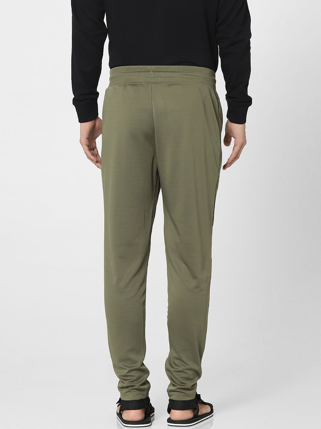 Green Mid Rise Sweatpants