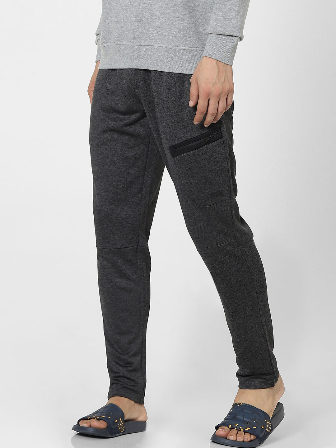 Grey High Rise Sweatpants