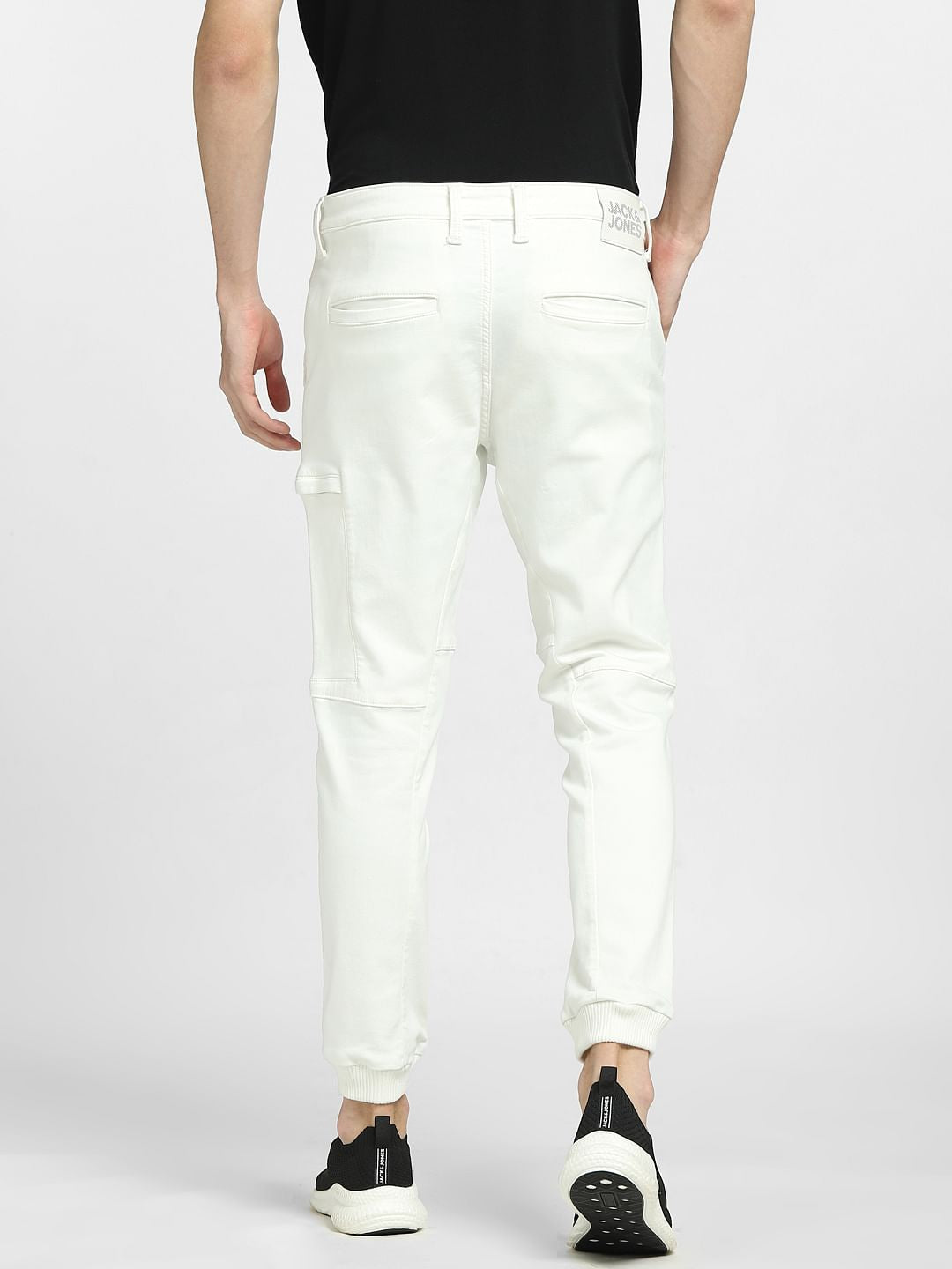 White Low Rise Paul Anti-Fit Jeans