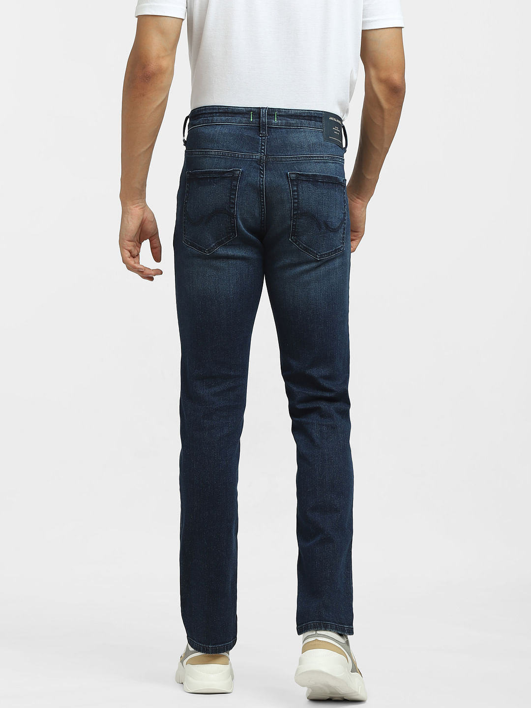 Dark Blue Low Rise Ben Skinny Jeans