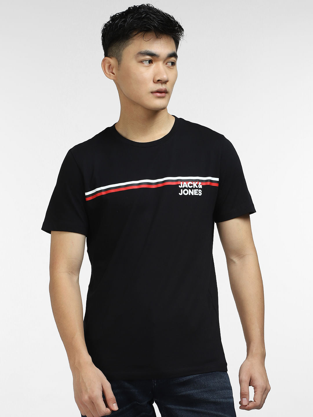 Black Crew Neck T-shirt