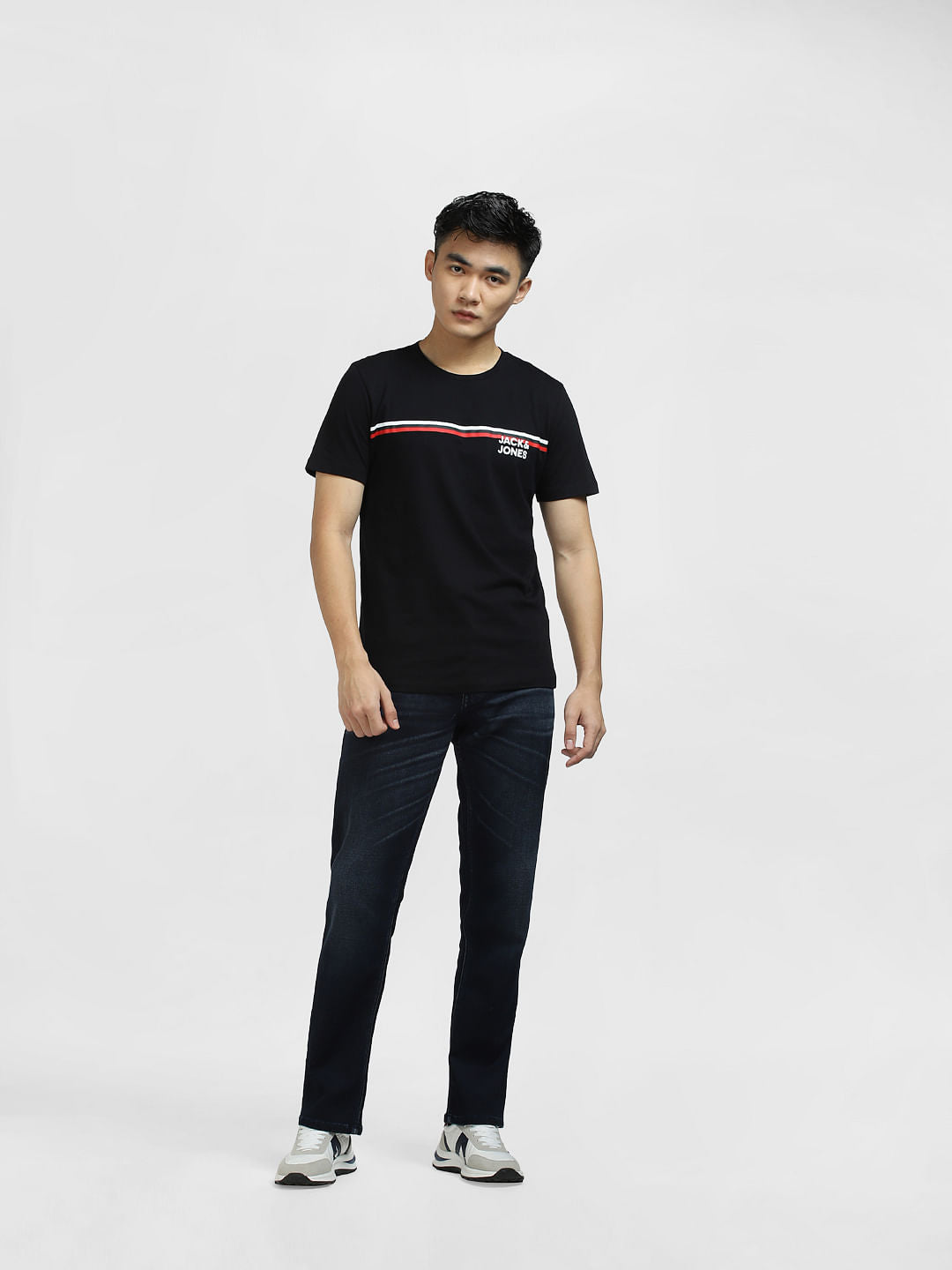 Black Crew Neck T-shirt