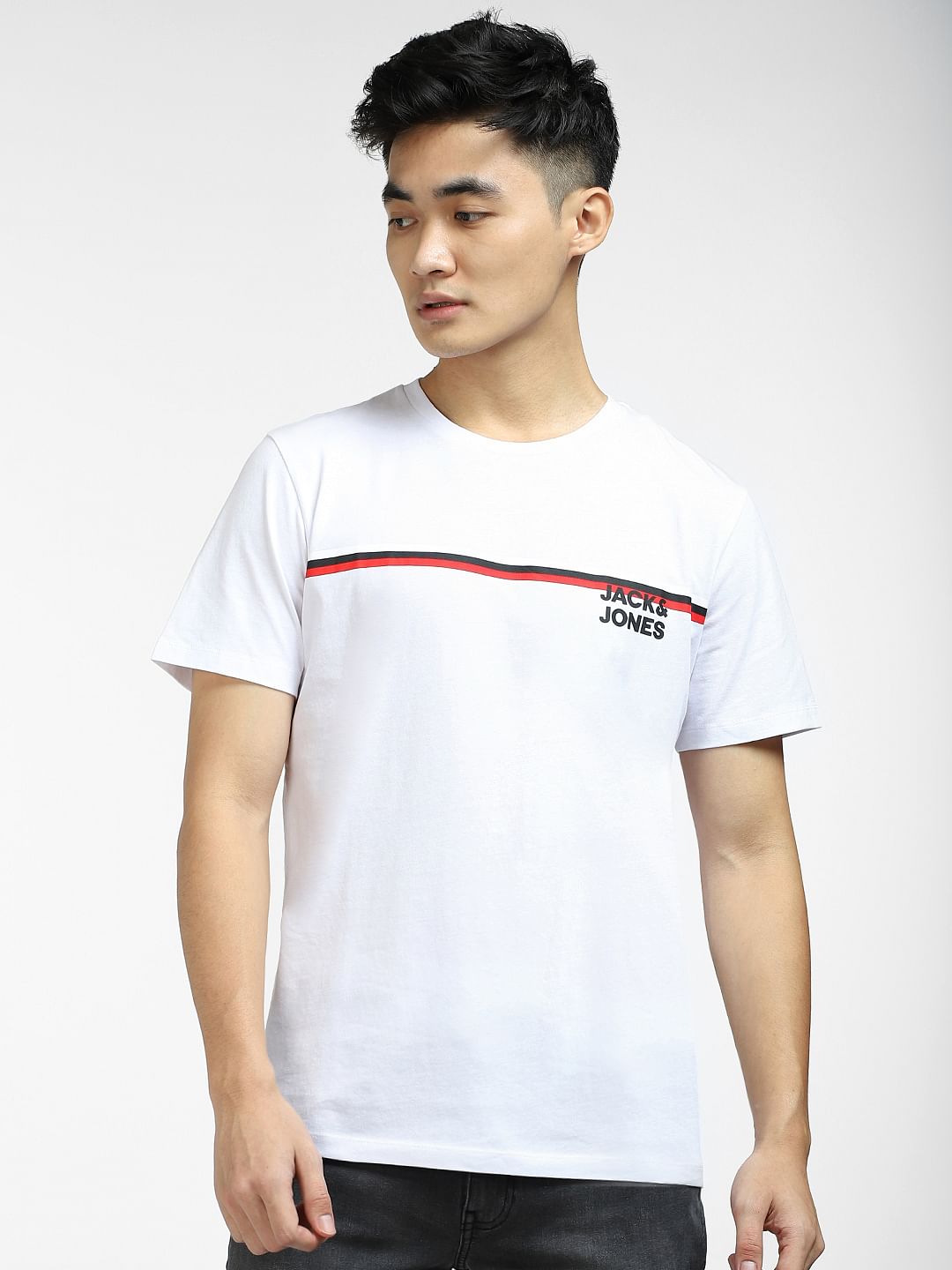 White Crew Neck T-shirt