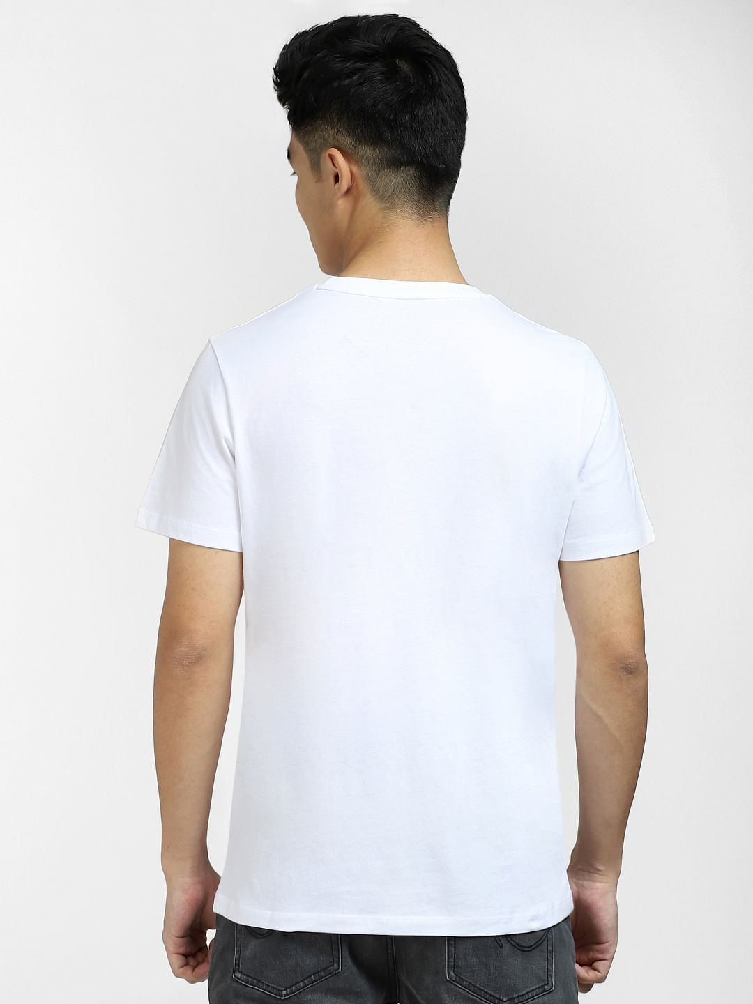 White Crew Neck T-shirt