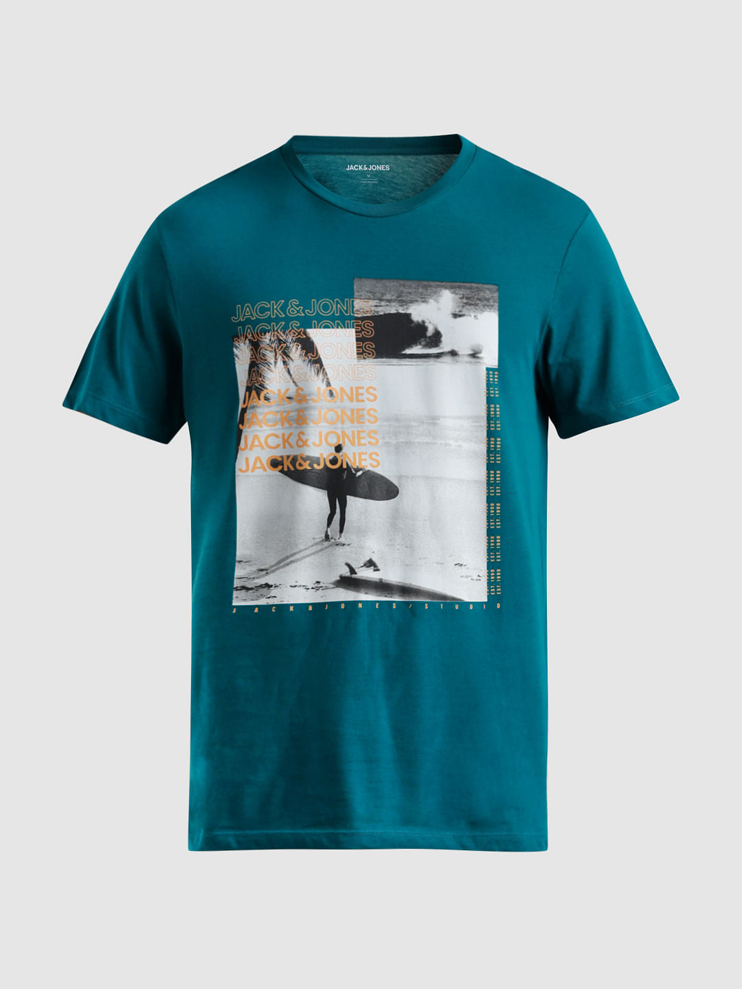 Green Graphic Print T-shirt