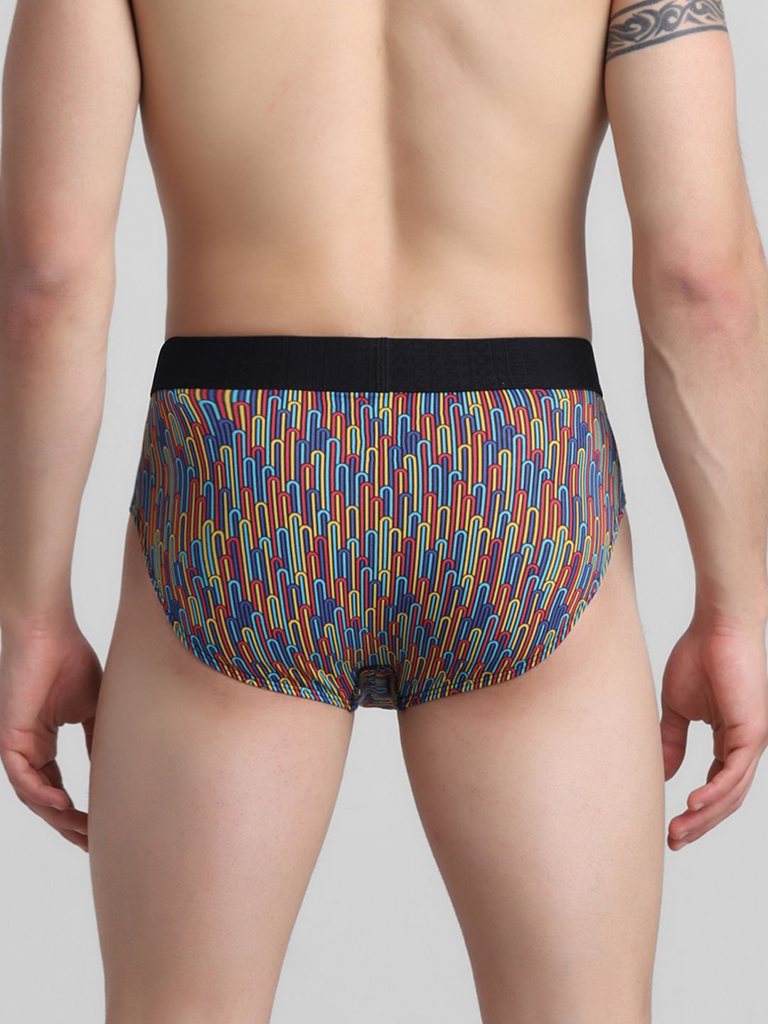 Multi-Colour Printed Briefs