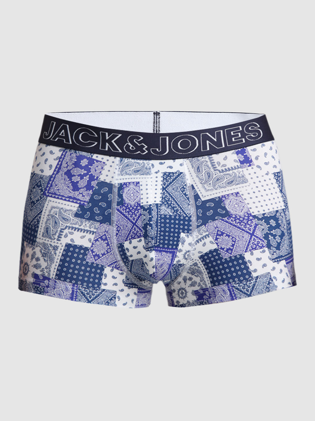 Blue Bandana Printed Trunks