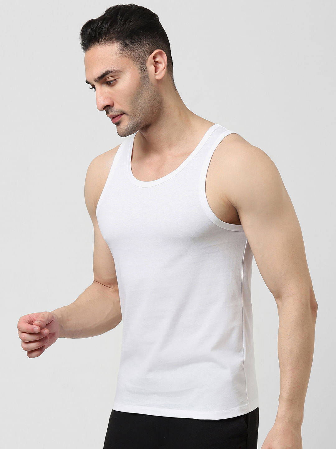 Pack Of 2 White Vests