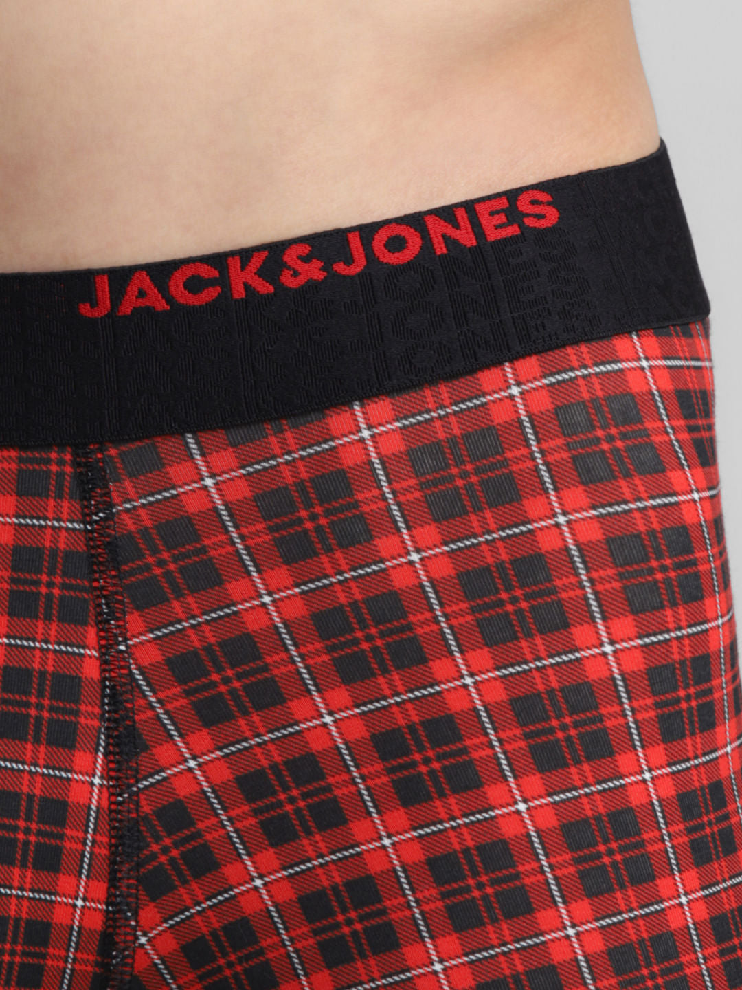 Black & Red Check Trunks