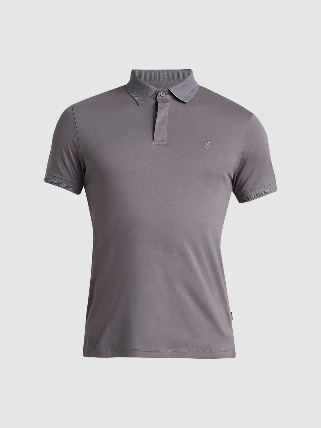 Dark Grey Polo T-shirt