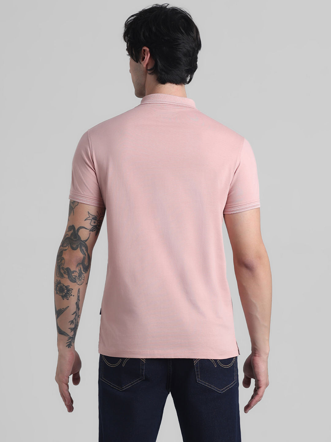 Pink Crew Neck T-shirt