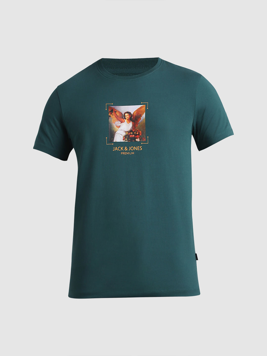 Green Graphic Print T-shirt