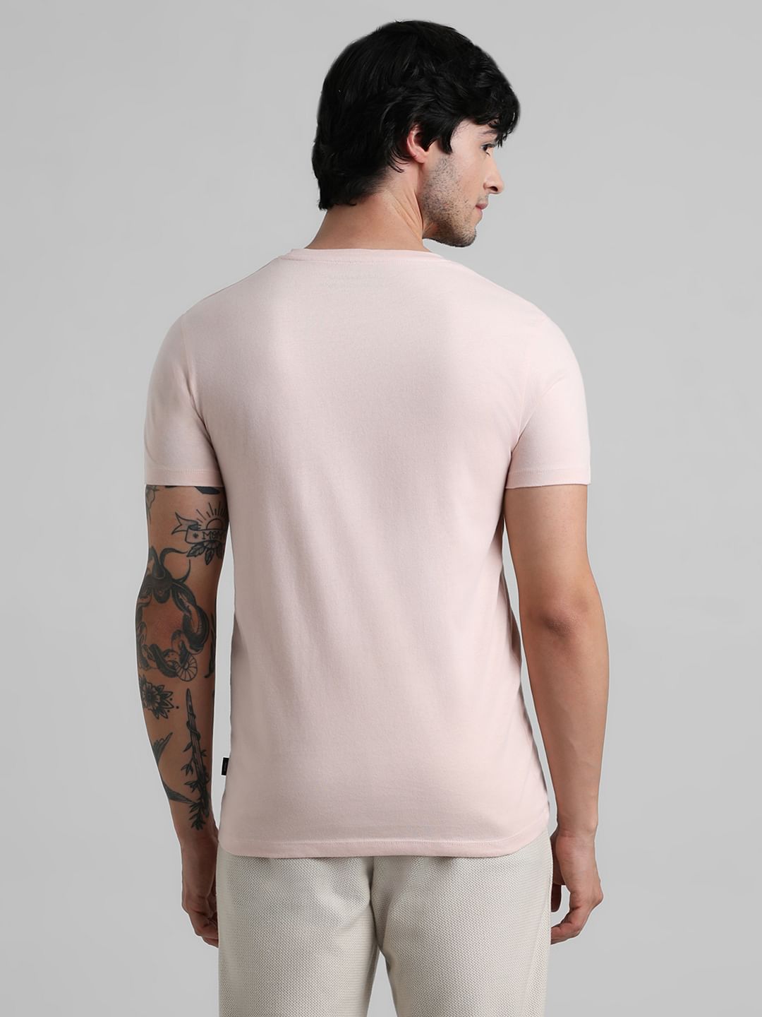 Pink Graphic Print T-shirt