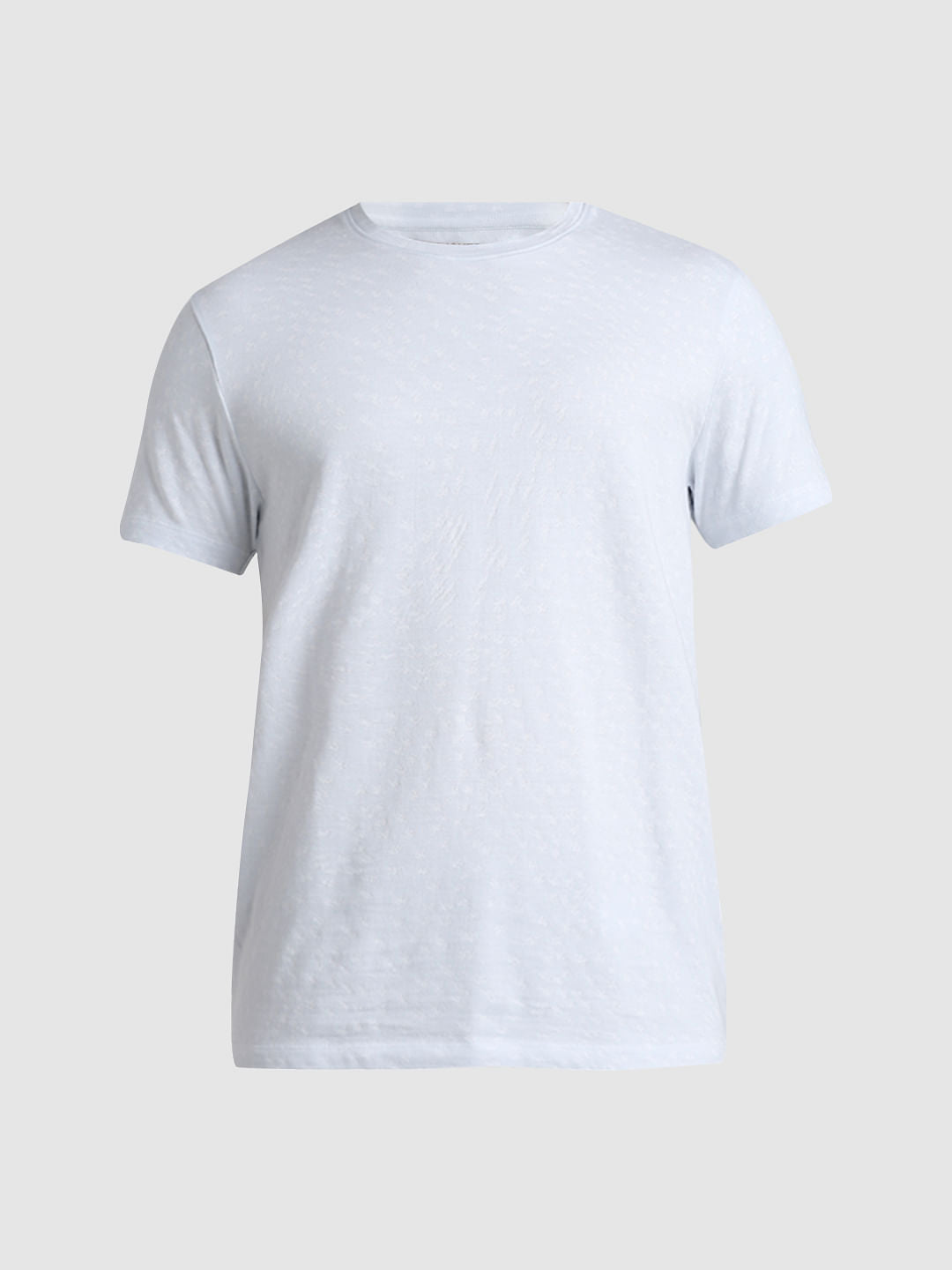 Light Blue Jacqaurd T-shirt