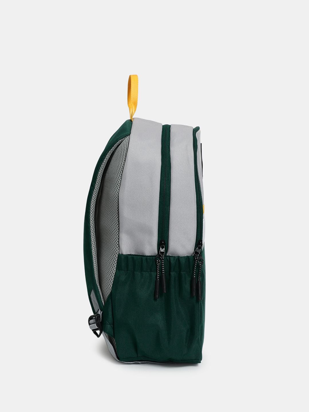 Green Colourblocked Backpack