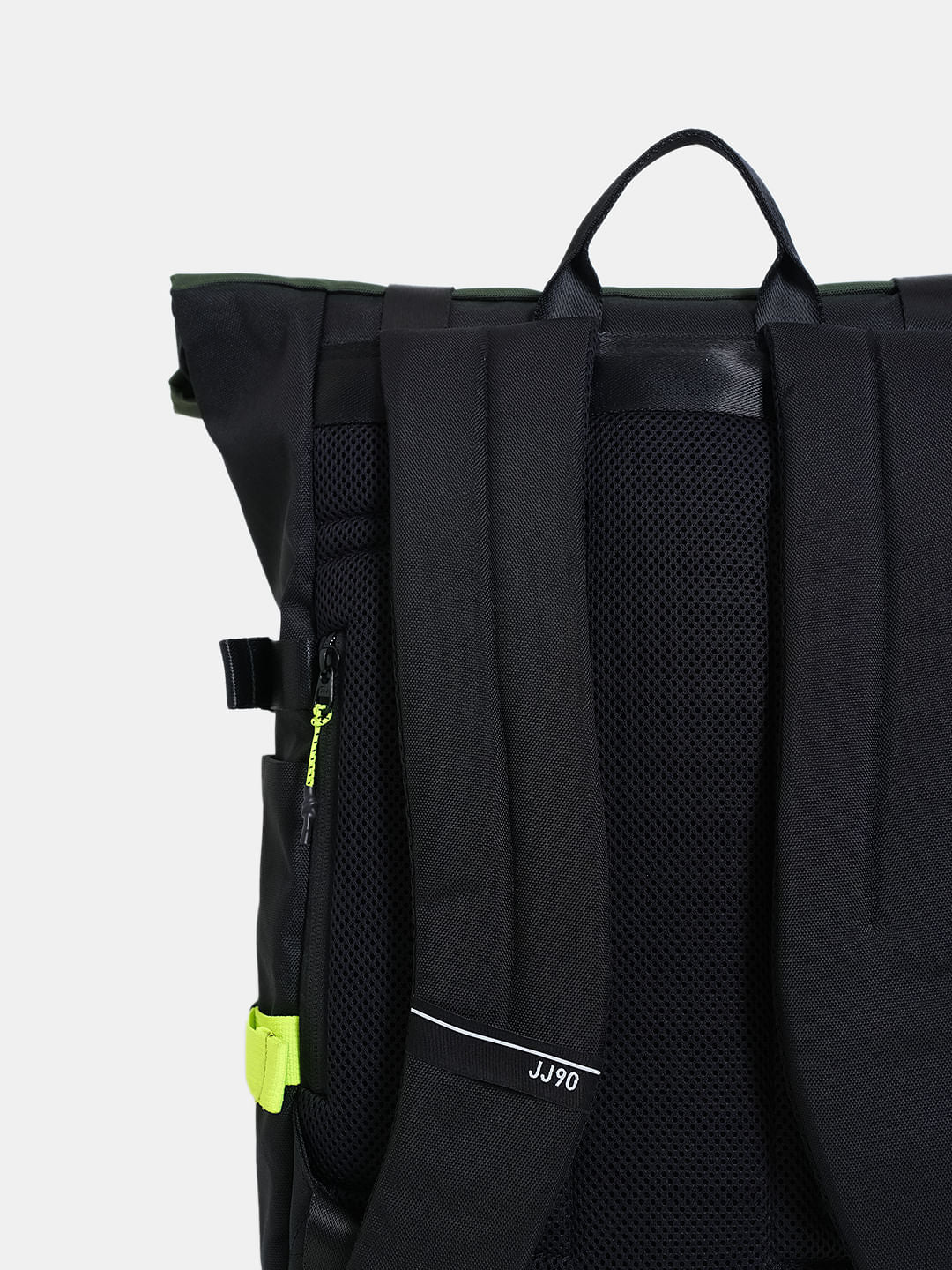 Olive Roll-Top Backpack