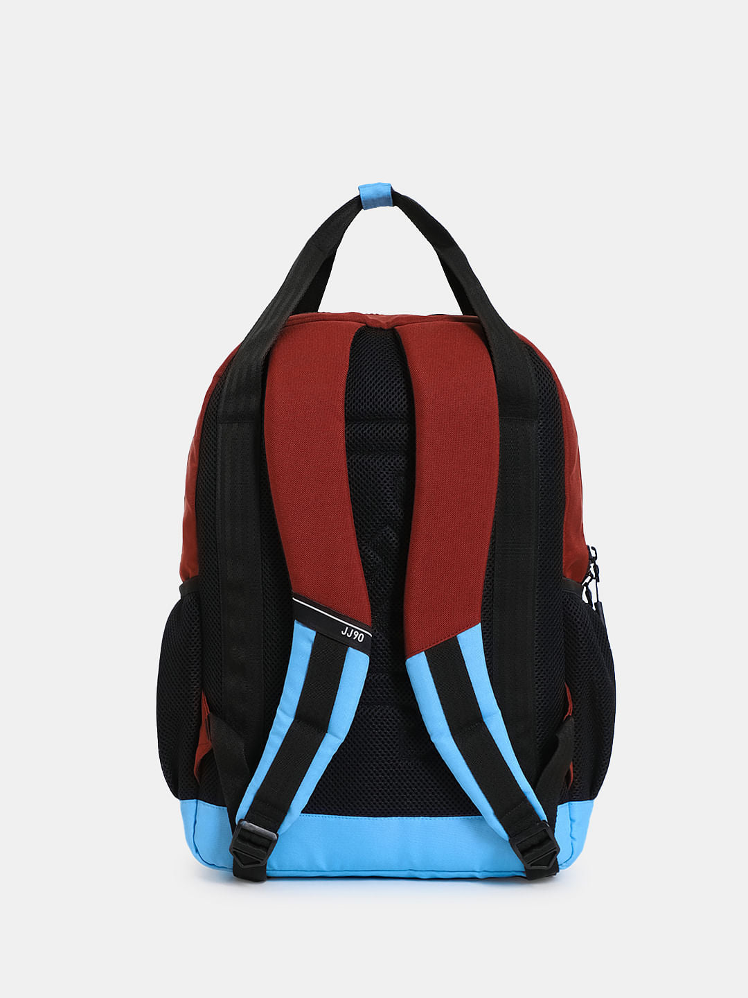Red Colourblocked Everyday Backpack