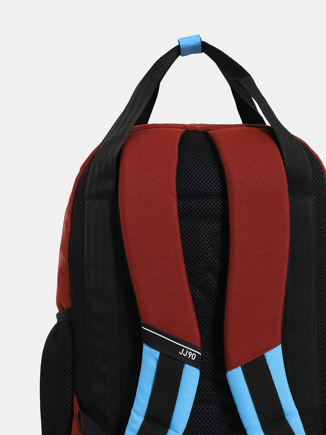 Red Colourblocked Everyday Backpack