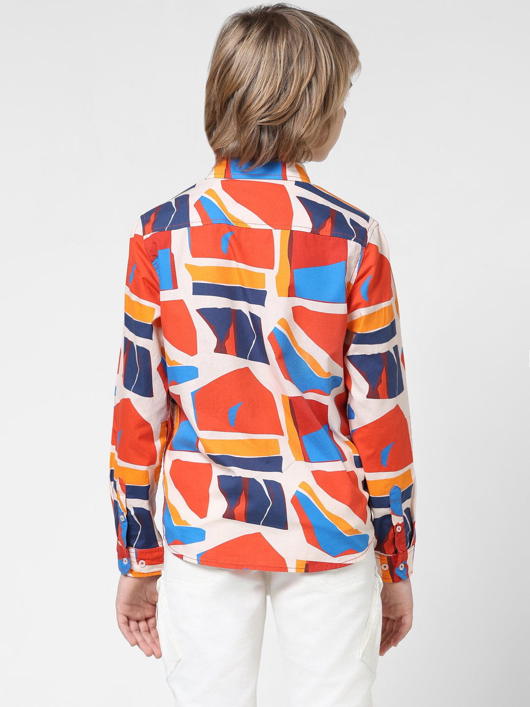 JUNIORS Regular Fit All-Over Print Shirts